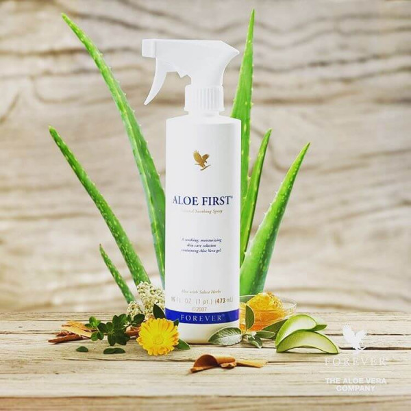 فوراور آلوئه فرست (اسپری ترمیم و تقویت پوست و مو) | Forever Aloe First Spray